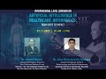 International Seminar on AI in Health Informatics || AI Club