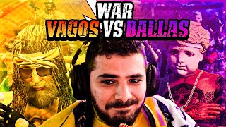 Episode#3🚨: War Vagos💛VS East Side Ballas Gang💜Server Bobony Family😱