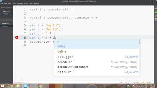 [Tamil] Javascript tutorial 2 - Javascript string concatenation - Javascript tutorial