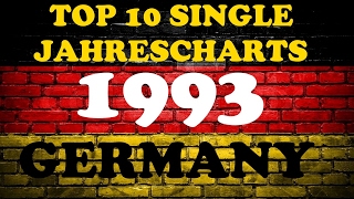 TOP 10 Single Jahrescharts Deutschland 1993 | Year-End Single Charts Germany | ChartExpress
