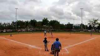 Miami Beavers vs Phamtoms MYBA 8u kid pitch baseball