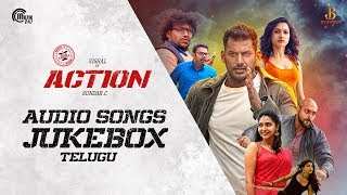 Action Telugu | Audio Songs Jukebox | Vishal, Tamannaah | Hiphop Tamizha | Sundar.C