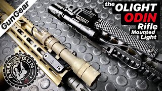 Olight ODIN 2,000 Lumen Rechargeable Rifle Mounted Light | vs. Surefire Scout | GunGear