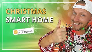 Automate the Holidays with HomeKit! - My Christmas Smart Home Setup! -