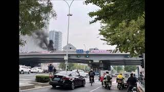 Beijing Sitong Overpass protest, photos \u0026 videos / 北京四通桥勇士图片视频集锦