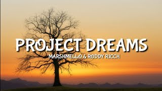 Marshmello & Roddy Ricch - Project Dreams [Lyrics/Lyric]