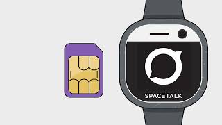 How to insert a SIM card into a Spacetalk Adventurer