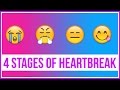 How to Deal with Heartbreak in 4 Stages