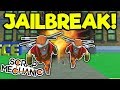 POLICE STATION JAILBREAK! - Scrap Mechanic Multiplayer Gameplay - Cops and Robbers