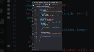 Create a Password Generator Function @netcreed#javascript #shorts