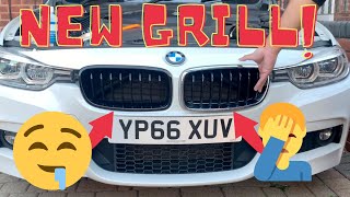 BMW F30 Grill Replacement - 3 Series