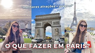 3 DIAS EM PARIS - O que fazer? Roteiro Completo!