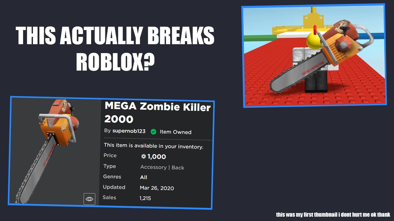 Roblox Zombie Killer