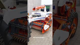 KSA | Straw Reaper | Multi Speed Gear Box | Straw Conveying System | New