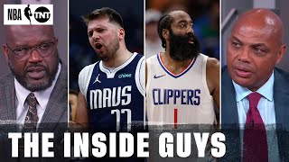 Inside Crew Reacts to Mavs/Clippers Game 5 | NBA on TNT