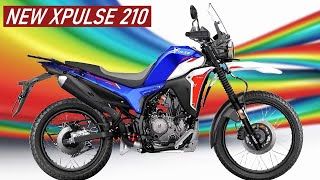 Finally All New 2025 Hero Xpulse 210 | First Look | Bigger Engine & More Powerful | Dual ABS