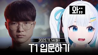 20231114 버튜버의 T1 입문하기,페이커,롤 등 - 고세구 다시보기