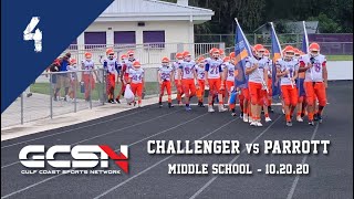 Challenger vs Parrott Middle School - 20Oct2020: 4th Quarter