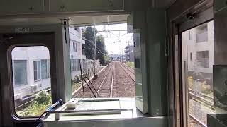 小田急2000形2054F各駅停車本厚木行き 前面展望新百合ヶ丘→鶴川