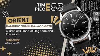 (ORIENT) Bambino 38 RA AC0M02BA – A Timeless Blend of Elegance and Precision