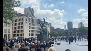 TERUGKIJKEN: Herdenking bombardement op Rotterdam 14 mei 2022