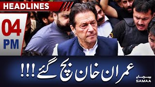 Big Relief For Imran Khan | Samaa News Headlines 4PM | SAMAA TV | 10th March 2023