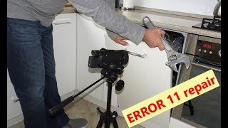 ERROR 11 repair, zmywarka Hotpoint ARISTON LST 329 jak naprawić