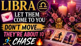 LIBRA 💌 LET THEM COME TO YOU 💫DON’T MOVE… THEY’RE ABOUT TO CHASE🔥 🏃♂️ JUNE TAROT LOVE