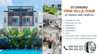 DON'T Miss the Luxury Twin Villa Tour Near the Pool at Prince One Tropica