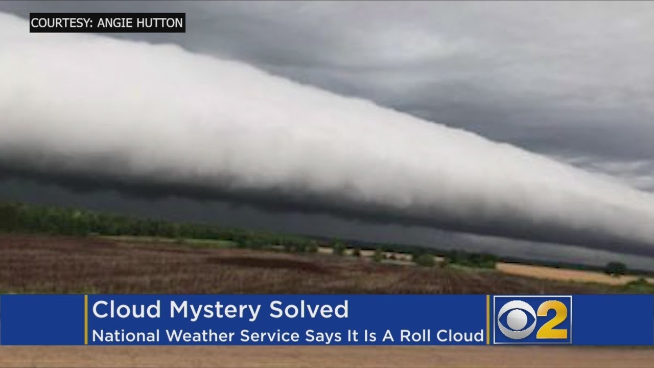 Ominous Formation Identified As Rare ‘Roll Cloud’ - YouTube