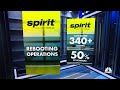 Spirit Airlines cancels 50% of its flight schedule