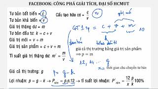 Giải bài tập kinh tế chính trị mác lênin - Dạng 1