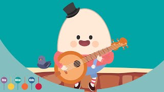Humpty Dumpty Sat On A Wall Nursery Rhyme | ItsyBitsyKids
