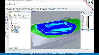 CAMJam #325: 3 Axis Parallel Pre-Finishing in RhinoCAM and VisualCAM