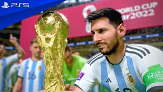 FIFA 23 - Argentina vs. Brazil - World Cup 2022 Final Match | PS5™ [4K60]