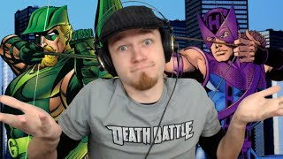 Let's Watch DEATH BATTLE | Green Arrow VS Hawkeye