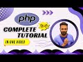 PHP complete course in Hindi | Full php tutorial