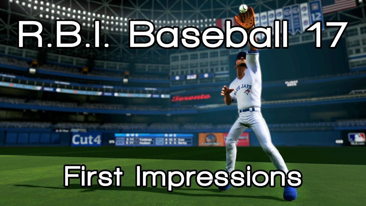 R.B.I. Baseball 17 First Impressions - YouTube