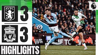 Quansah & Gakpo Goals in Six Goal Thriller | Aston Villa 3-3 Liverpool | Highlig