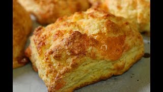 체다 치즈 스콘  : チーズスコン : How To Make cheese scones [한밤의 빵집 Hanbam's bakery]