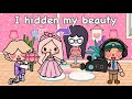 I hidden my beauty but…. 💋💄🩷 pt 1 | Toca life story #tocaboca #tocastory