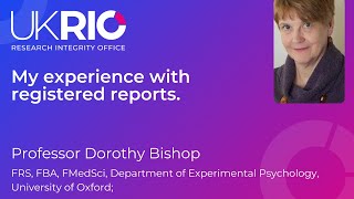 My experience with registered reports.