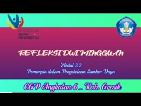 Jurnal Refleksi Dwimingguan Modul 3.2 _ Pemimpin Dalam Pengelolaan ...