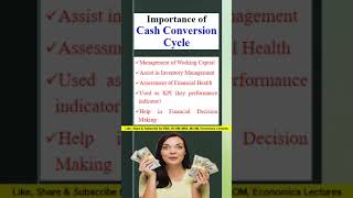 Importance of cash conversion cycle | cash cycle