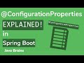 ConfigurationProperties explained -  Microservice configuration with Spring Boot [06]