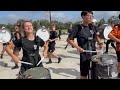 2023 vandegrift high school drumline last rehearsal runthrough