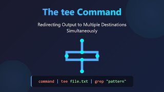 Linux tee Command: Redirect Output to Multiple Destinations!