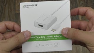 Переходник Ugreen USB-C to HDMI 4K для Macbook + ОБЗОР и ТЕСТ ► Посылка из Китая / AliExpress