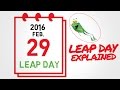 WHY IS THERE A LEAP DAY EXPLAINED (ANIMATED)