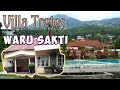 Villa WARU SAKTI tretes disewakan, fasilitas kolam renang